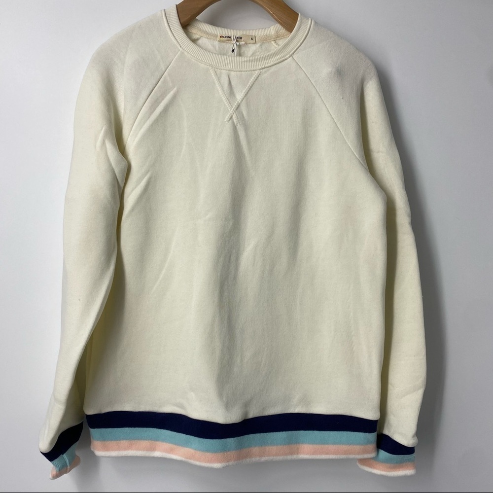 Marine Layer Jenny Retro Rib sweatshirt NWT s - Picture 5 of 12